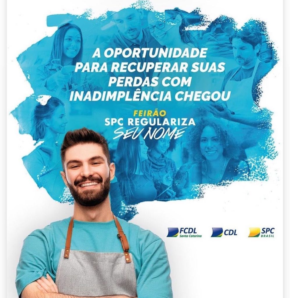 Feirão SPC Regulariza Seu Nome’ ajudará na renegociação de dívidas no comércio de Joaçaba