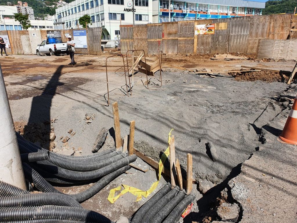 Obra da Nova Praça da Catedral está dentro do prazo e na normalidade